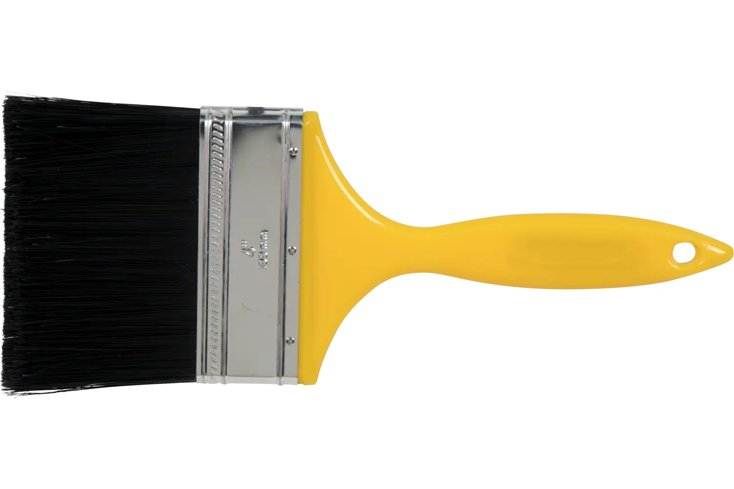 Picture of Pferd Wall Brush 4" Black Polyester Fill Yellow Plastic Handle